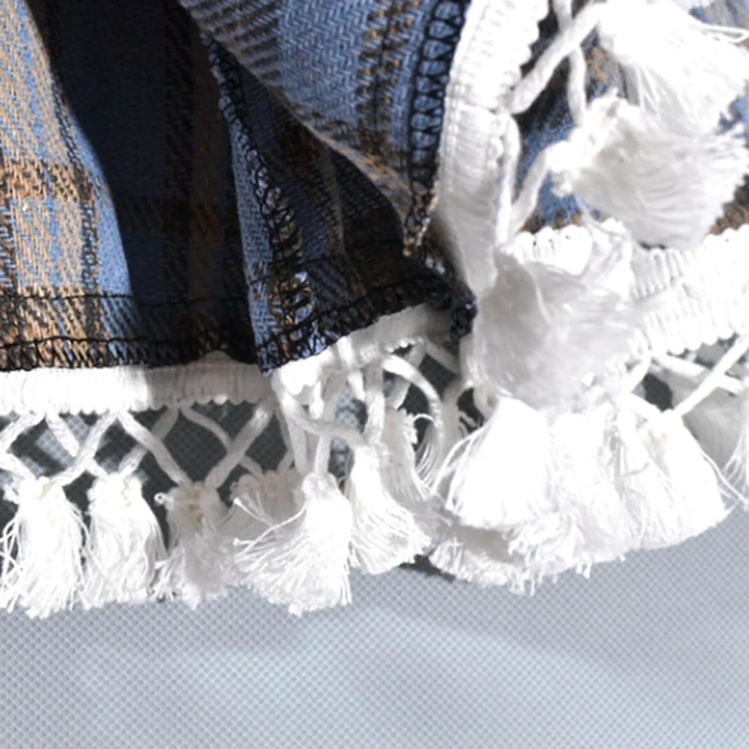 Women Mini Plaid Wool Skirt Fashion High Waisted Pleated A Line Short Skirts Casual Soft Comfy Flowy Layered Skirt
