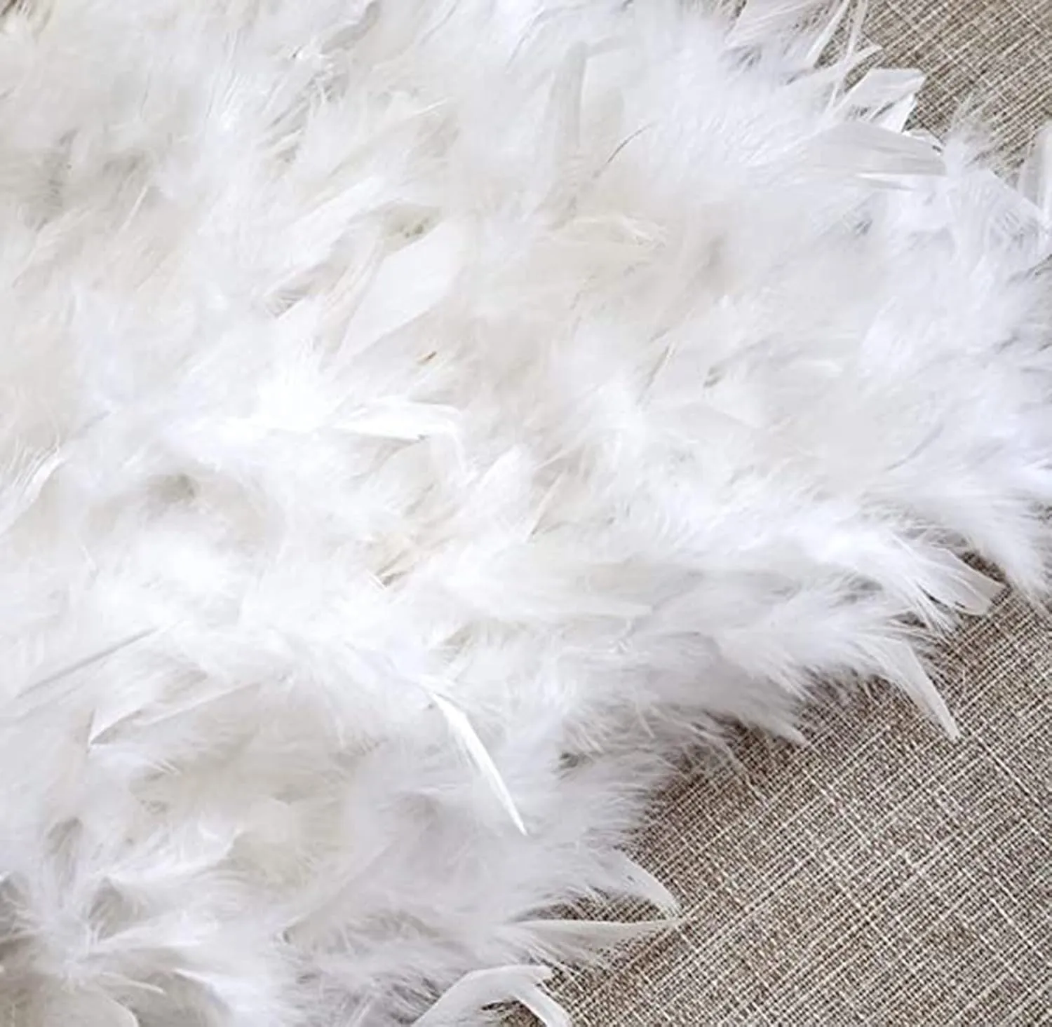 Women's Feather Skirt, Vintage Feather Skirts Party Faux Feather Sexy Short Mini A Line Skirt Furry Tutu Skirt