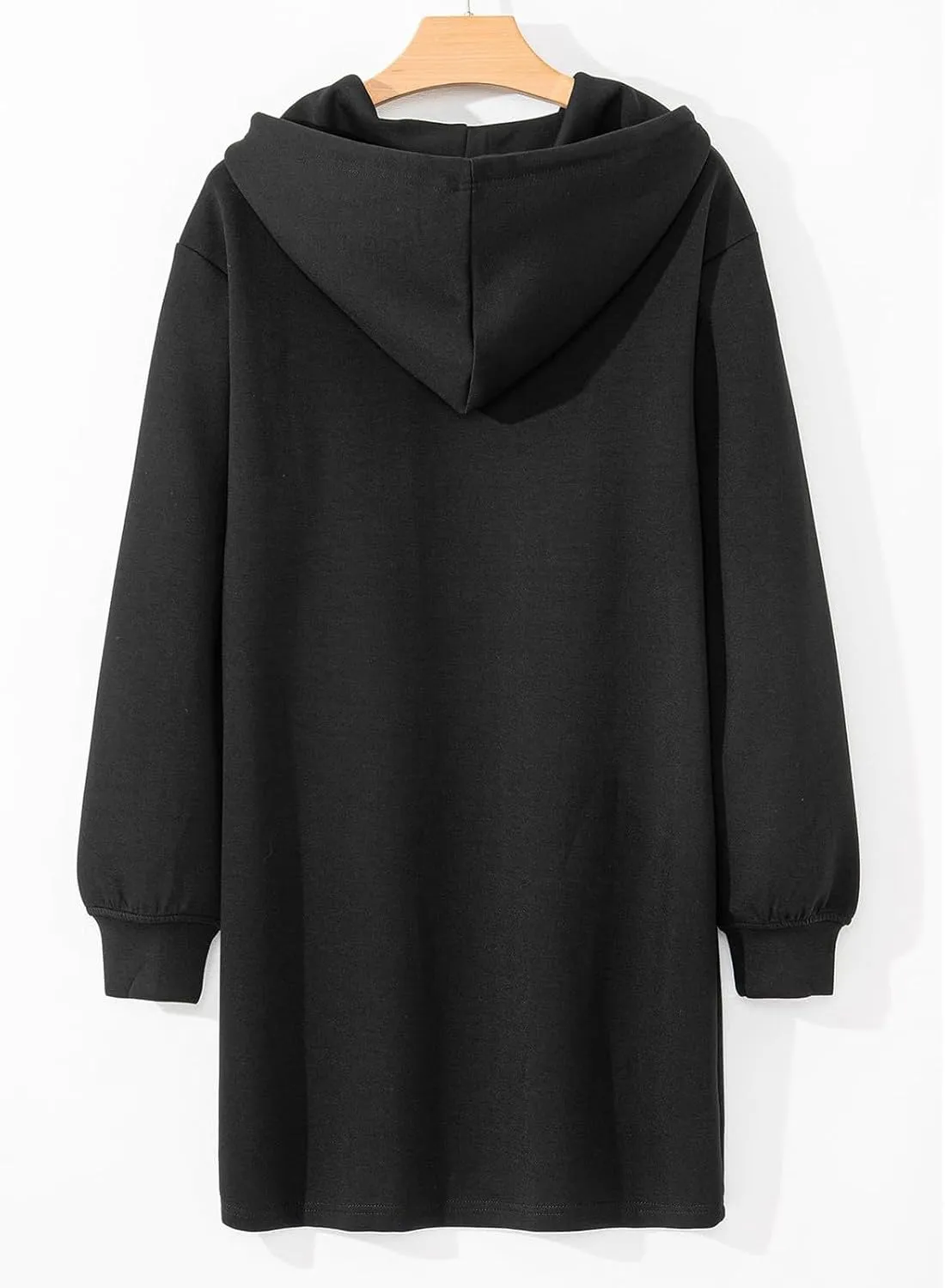 Women's Fleece Lined Zip Up Hoodies Cropped Hoodie Hoodie Midweight Fleece Sweatshirt Pullover Hooded Sweatshirt