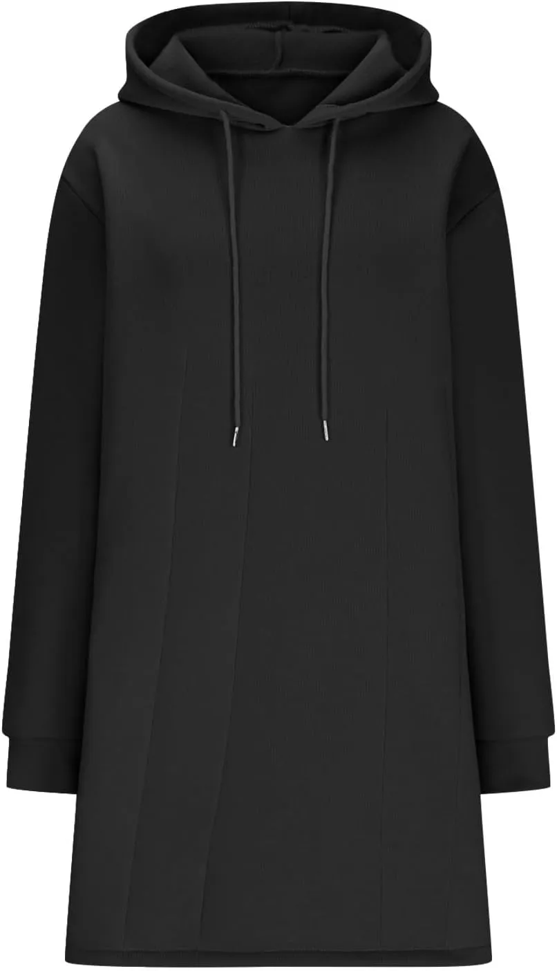 Women's Fleece Lined Zip Up Hoodies Cropped Hoodie Hoodie Midweight Fleece Sweatshirt Pullover Hooded Sweatshirt