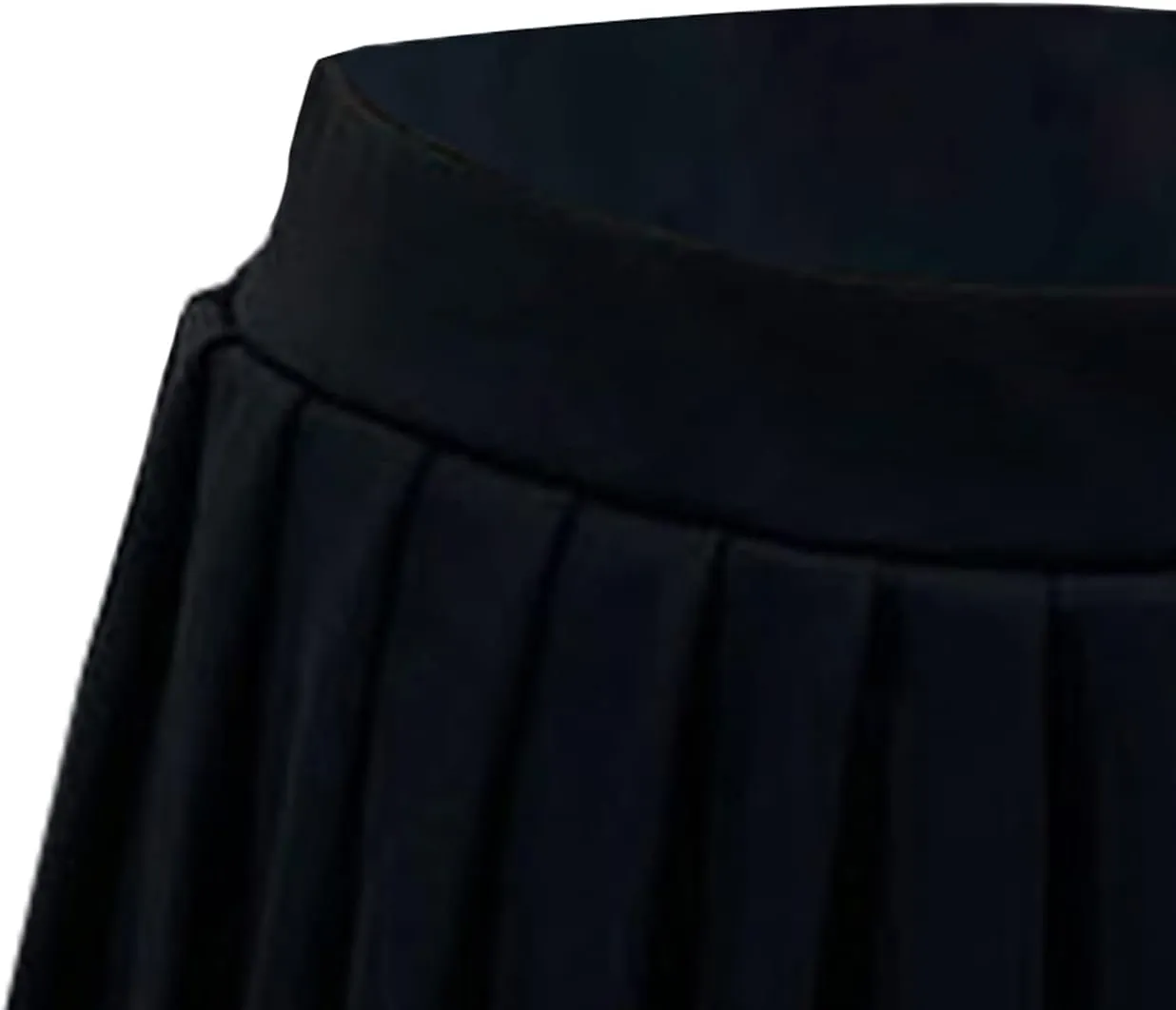 Women's Mini Pleated Skirts Y2k High Wiast Stretchy Tennis Skater A-Line Skirt Clubwear