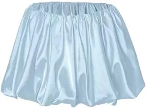 Women's Ruffle Mini Skirt Low Waist A Line Pleated Short Bubble Skirts for Women