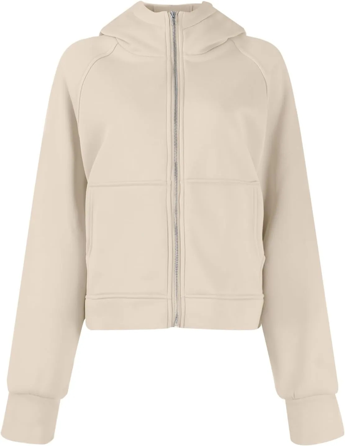 Womens Zip Up Hoodies Fleece Sweatshirts Oversized Jackets Fall Fashion Outfits Sweaters Winter Clothes