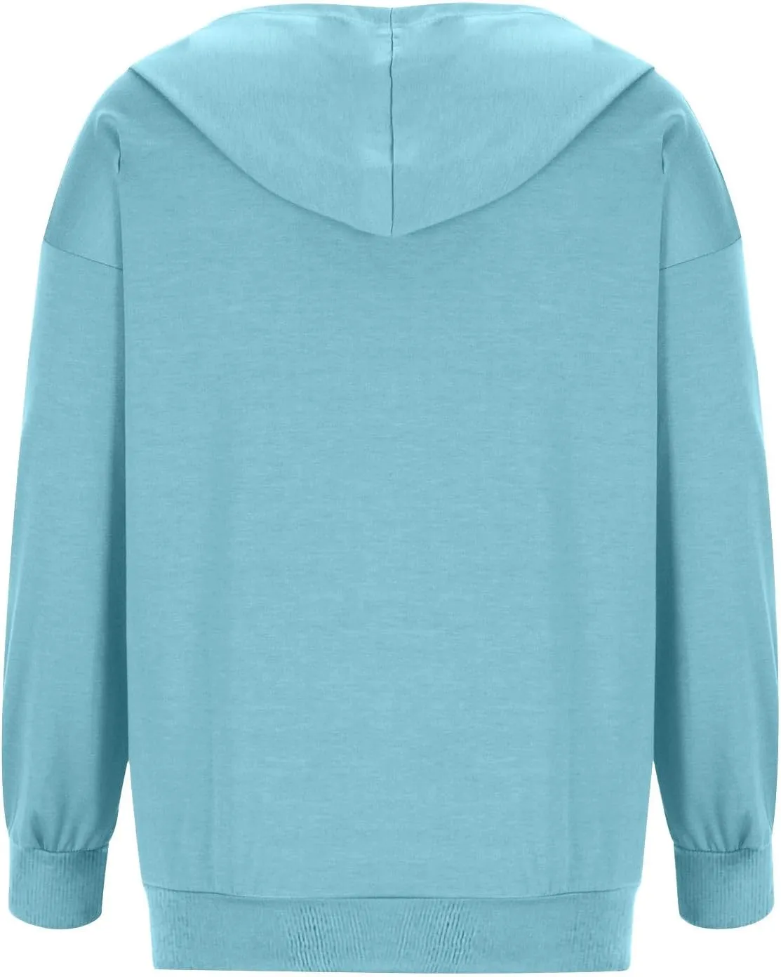 Womens Zip Up Hoodies Long Sleeve Drawstring Sweatshirts Fall Outfits Oversized Sweaters Casual Fashion Jackets 2024