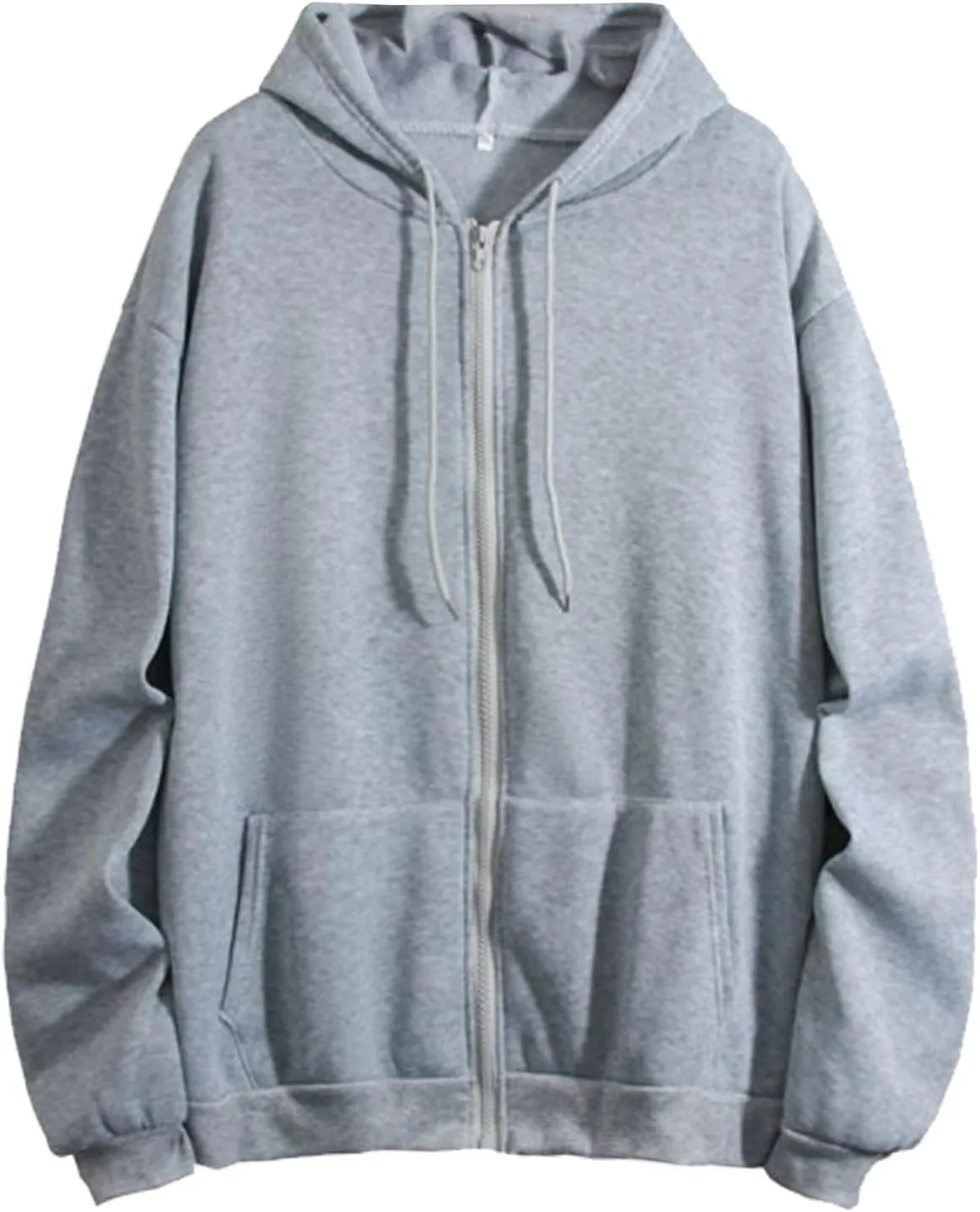 Womens Zip Up Hoodies Oversized Sweatshirt Long Sleeve Fleece Coat Workout Y2k Sweatshirts 2024 Fall Trendy