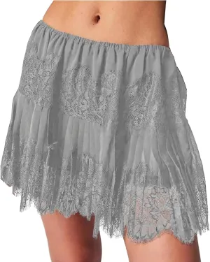Womes Lace Mini Skirt Y2k Ruffle Elastic High Waist Cute Flowy Tiered Layered Boho Skorts Lace Tiered Short Skirts Underskirt