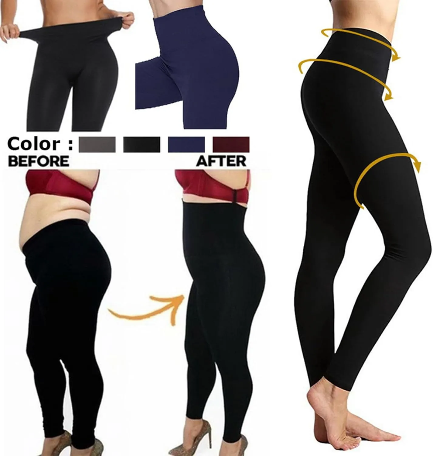 Work Out Sets Gym for Women Sports Long Leg Elastic Pants Fitness Yoga Pants Wide Leg Plus Size Pants for Women