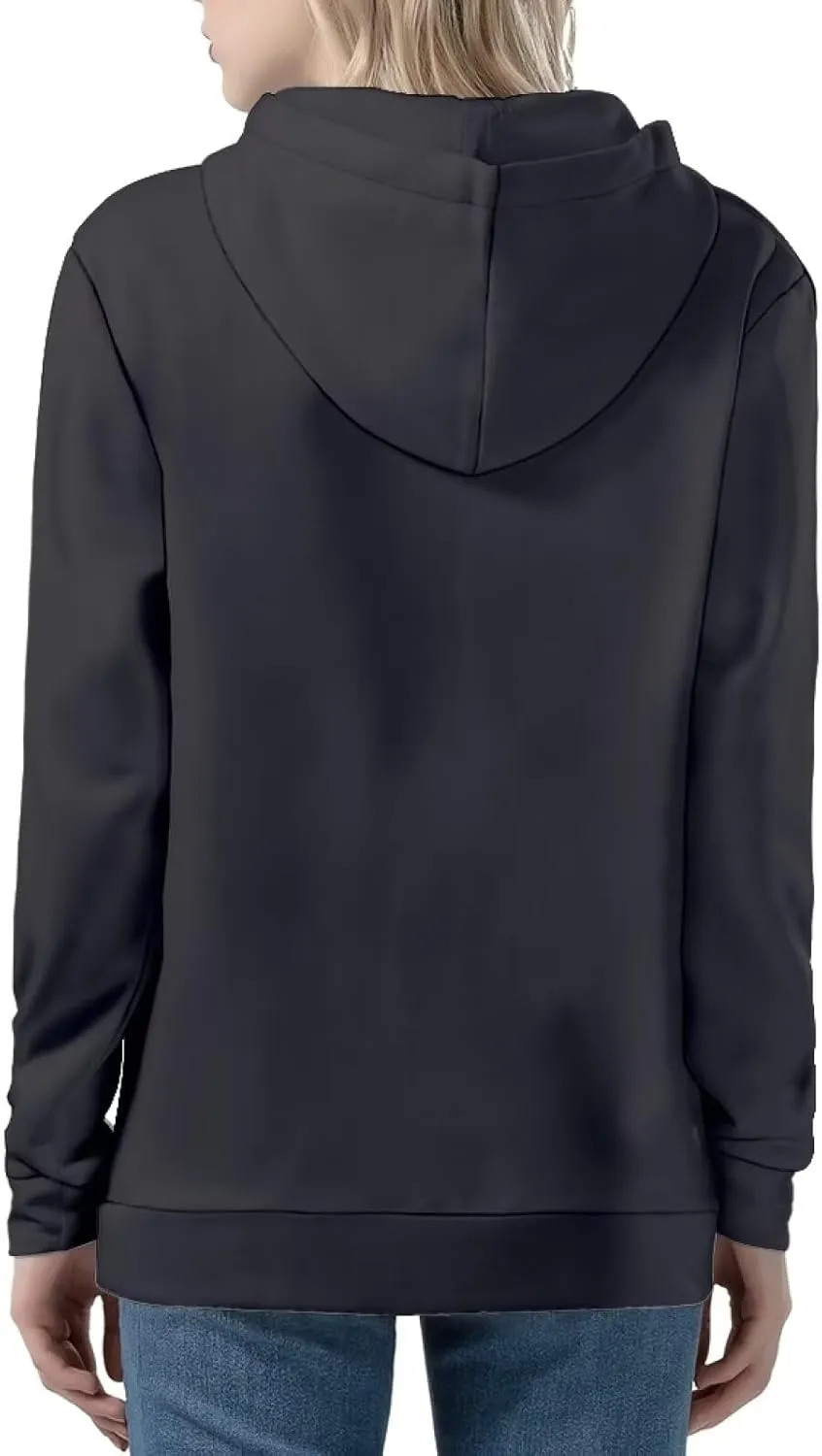 Xhuibop Zip Up Hoodie for Women Long Sleeve Shirts Plus Size Sweatshirts