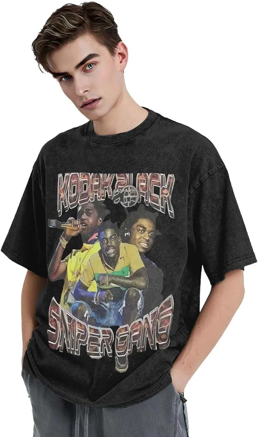Youth & Adult Mans Woman Short-Sleeve T Shirts Round Neck Tops Clothing T Shirt