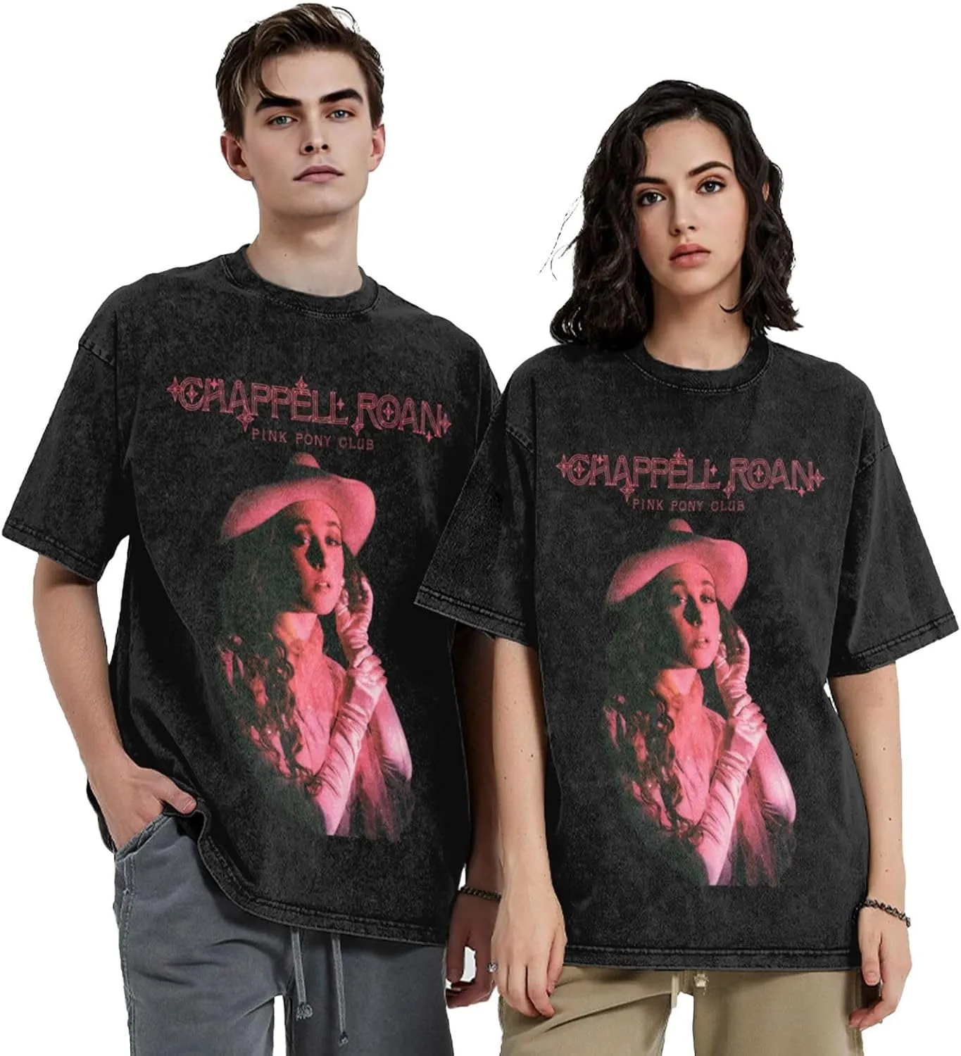 Youth & Adult Men Short-Sleeve T Shirts, Retro Oversized Crew Neck Top T Shirt