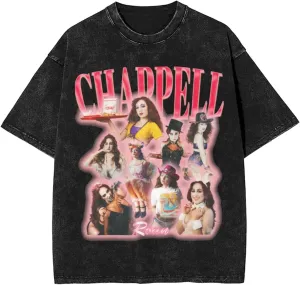 Youth & Adult Men Short-Sleeve T Shirts, Retro Oversized Crew Neck Top T Shirt