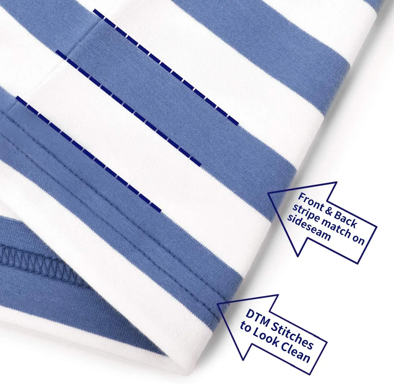 Zengjo Mens Striped Shirt Short Sleeve T-Shirts
